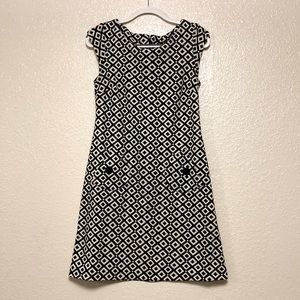 Cream and black dress. R&K originals size 6.